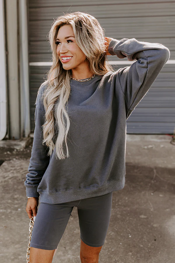 Flow And Chill Luxe Oversized Sweatshirt - Image 3