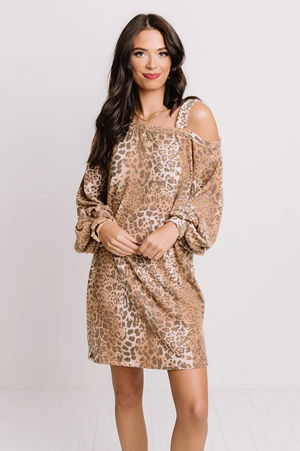 Focus On Forever Leopard Dress - Image 2