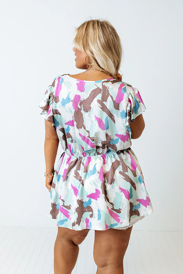 Free To Be Fabulous Babydoll Top In Mint Curves - Image 5