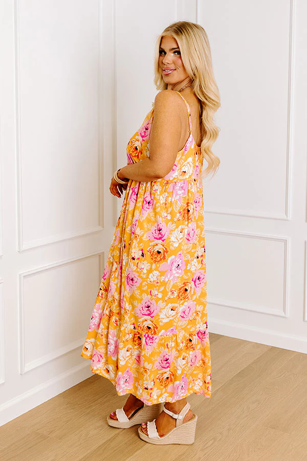 Friendly Smiles Floral Midi Curves - Image 4