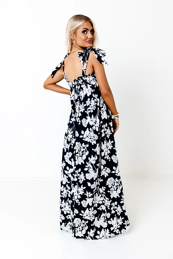 20-14 Getting Comfortable Floral Maxi - Image 3