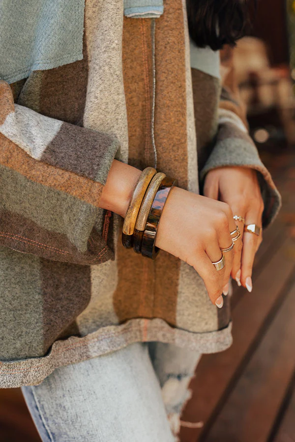 Go Your Own Way Bangle Bracelet Set - Image 2