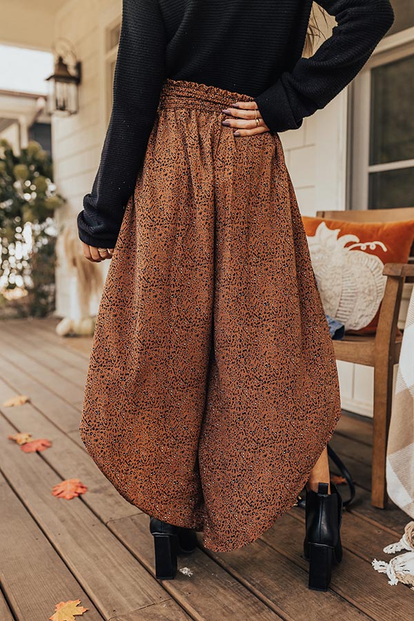 Good Dream Leopard Pants In Cinnamon - Image 4