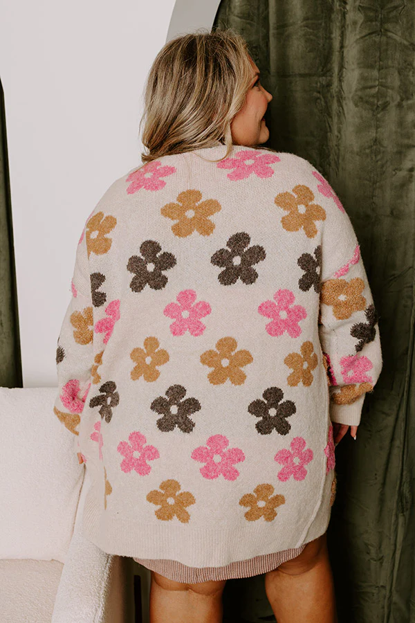 Good Times Floral Cardigan Curves - Image 3