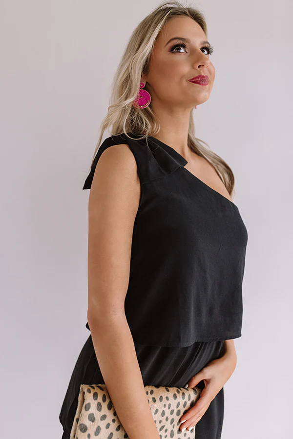 Haute In Here Romper In Black - Image 5