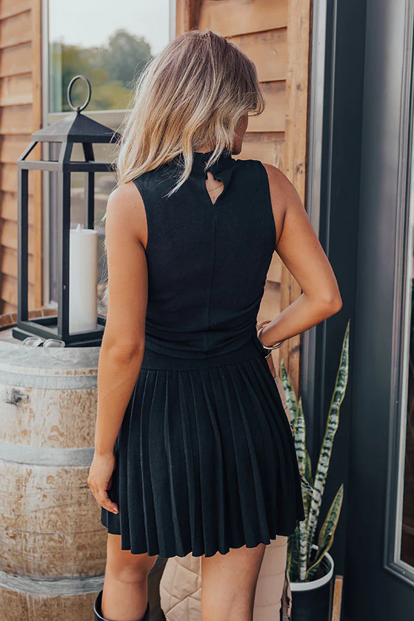 Have A Ball Ruched Side Top In Black - Image 4