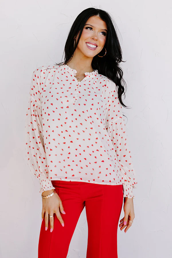 Heart On The Line Shift Top - Image 9