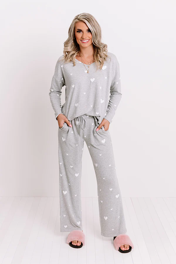 Heart Rush Pants In Grey - Image 2