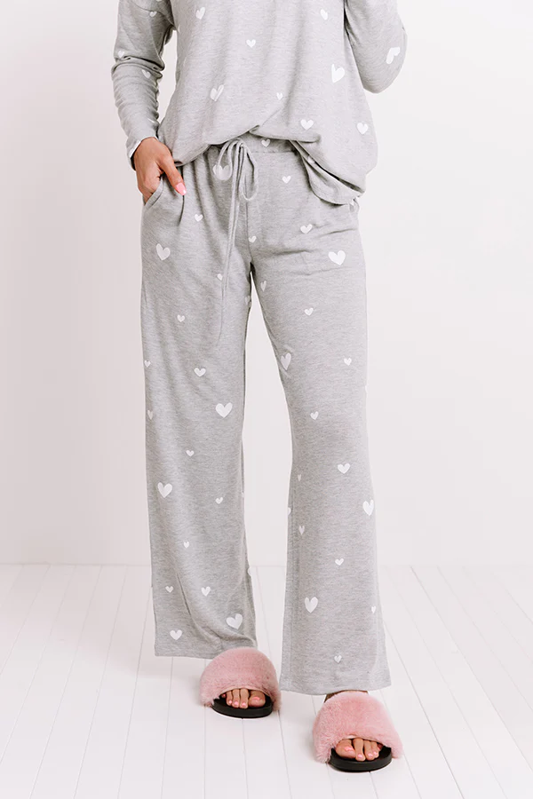 Heart Rush Pants In Grey - Image 3