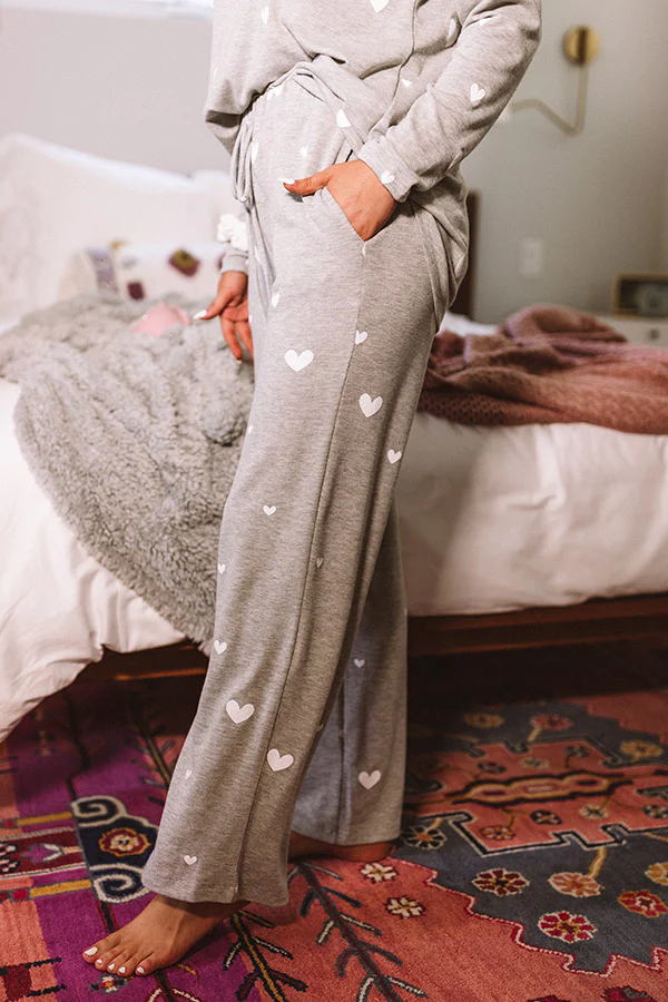 Heart Rush Pants In Grey - Image 5