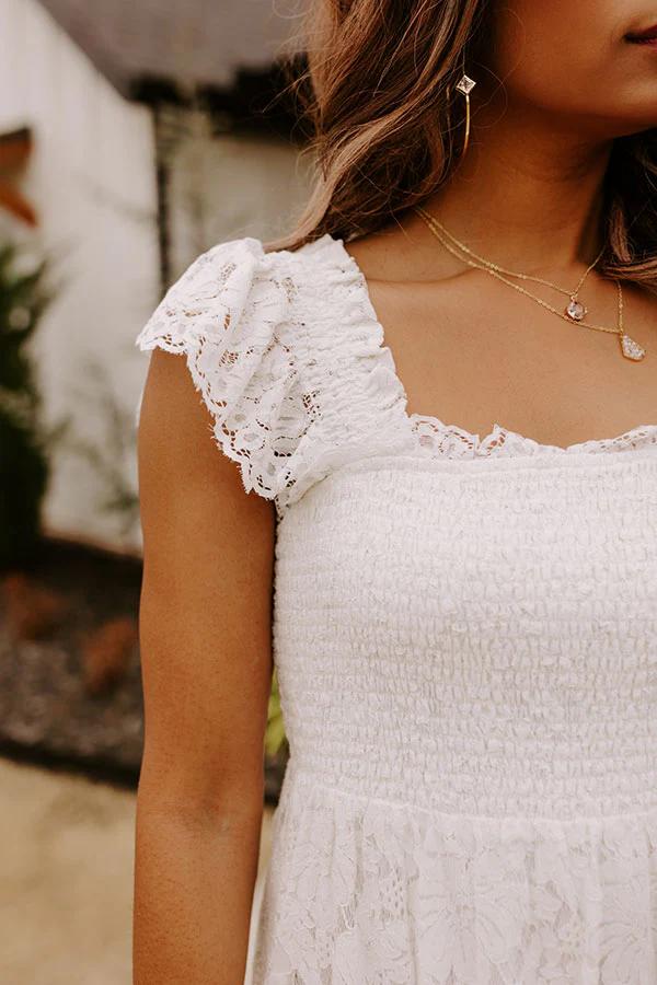Hold You In My Memory Lace Midi - Image 4