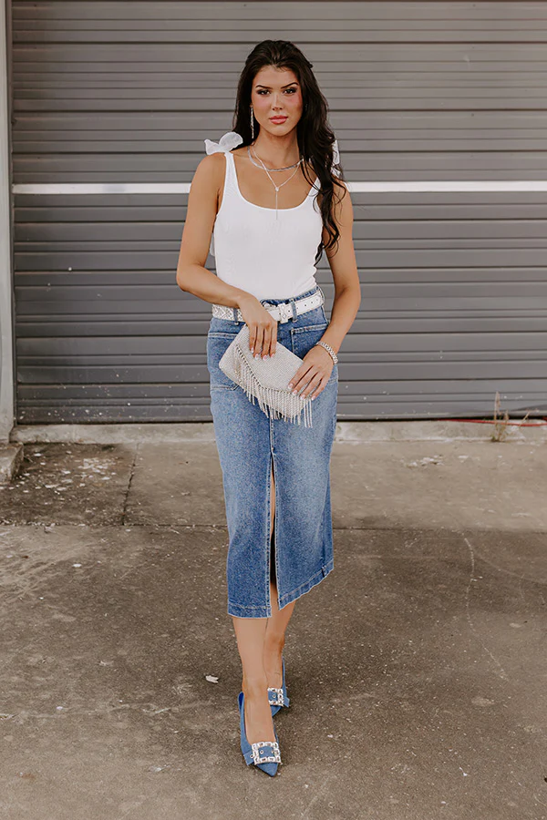 Hopeless Romantic Bodysuit In White - Image 10