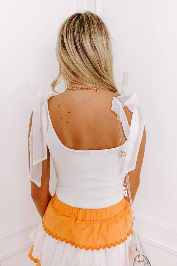 Hopeless Romantic Bodysuit In White - Image 3