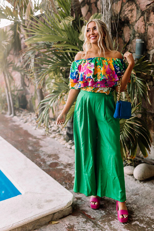 Hotel Plaza Crop Top - Image 2