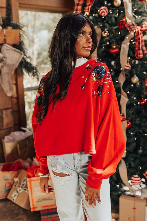 Jingle Bells Sequin Sweater - Image 4