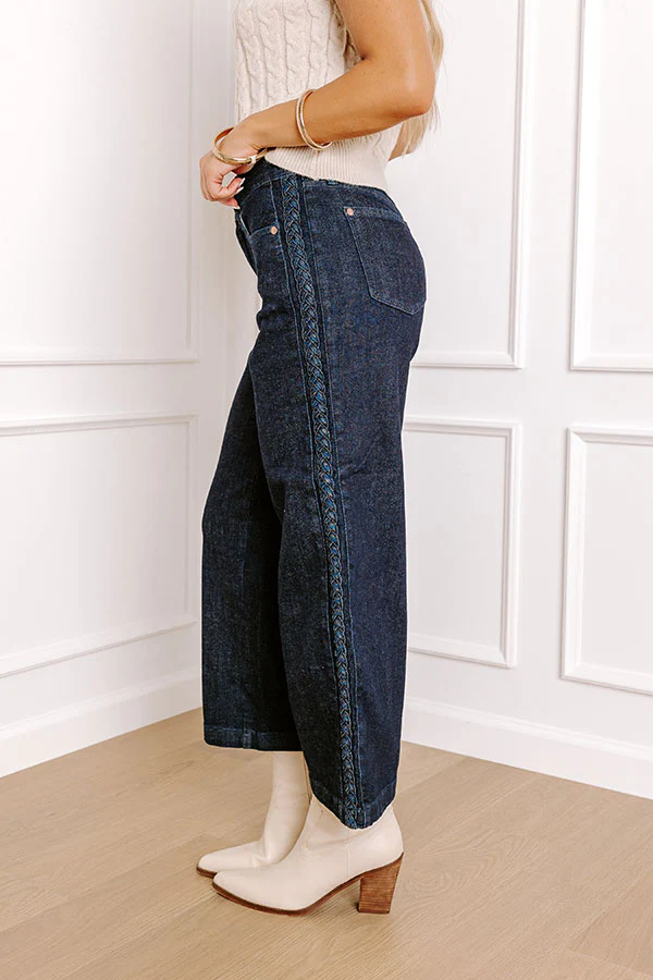 JUDY BLUE Kinsley High Waist Wide Leg Jean - Image 5