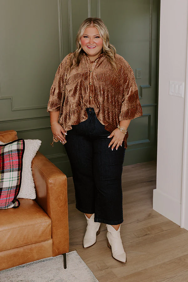 JUDY BLUE Kinsley High Waist Wide Leg Jean Curves - Image 7
