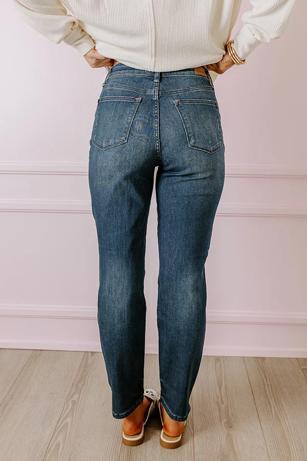 Judy Blue Mina High Waist Distressed Jean - Image 4