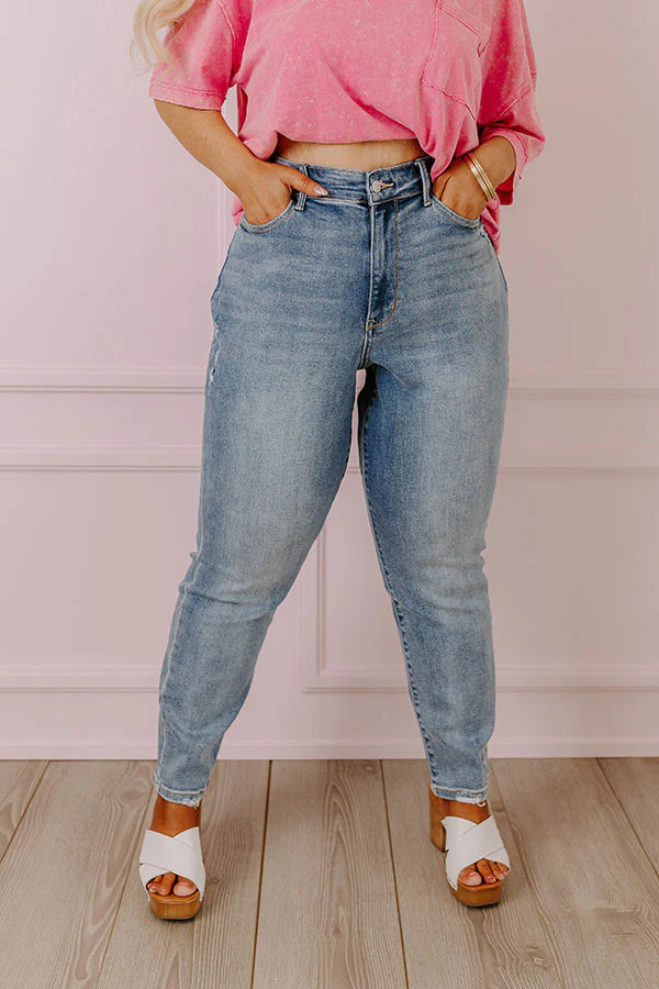 Judy Blue Sophie High Waist Relaxed Skinny Jean Curves - Image 5