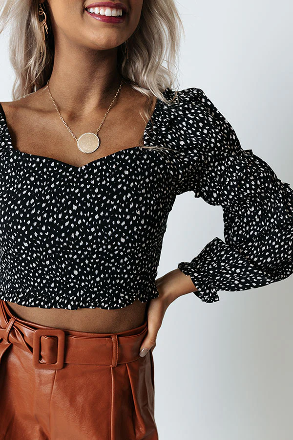 Just A Call Away Crop Top - Image 8