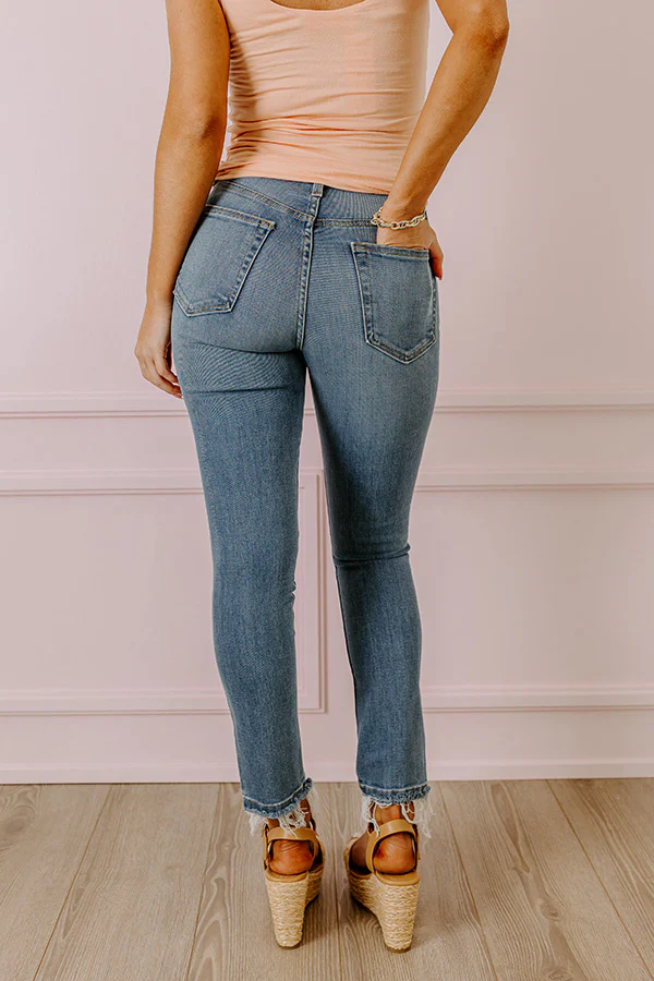 Just USA The Paysley High Waist Distressed Skinny - Image 2
