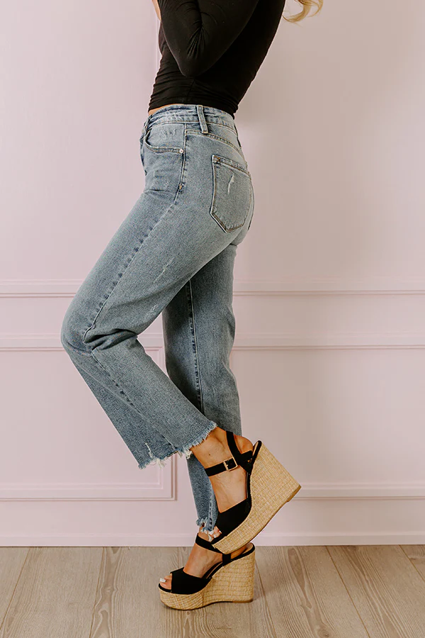 Kan Can Judith High Waist Straight Leg Jean - Image 3