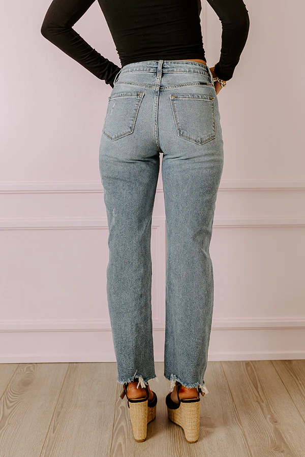 Kan Can Judith High Waist Straight Leg Jean - Image 5