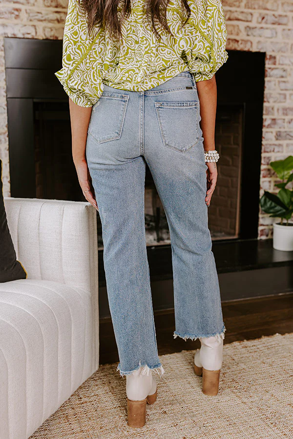 Kan Can Judith High Waist Straight Leg Jean - Image 9