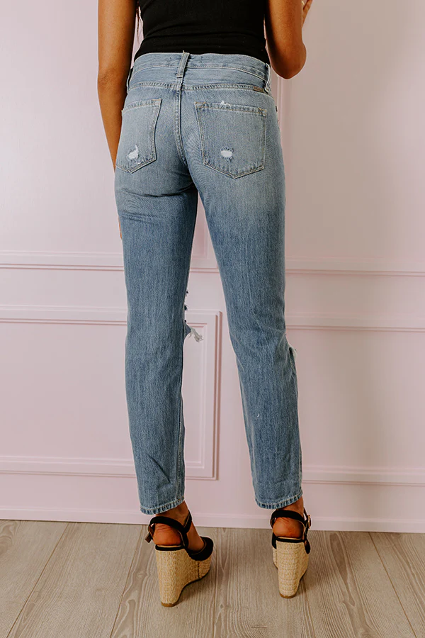 KanCan Amelia High Waist Distressed Jean - Image 4
