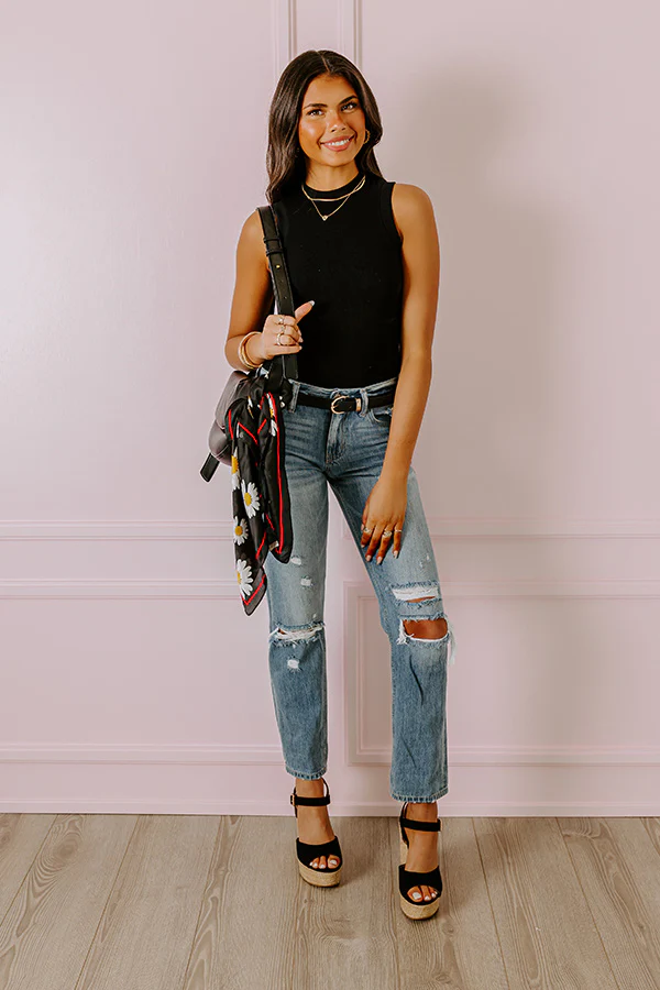 KanCan Amelia High Waist Distressed Jean - Image 5