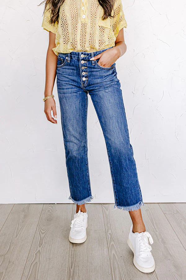 KanCan Olana High Waist Ankle Jean - Image 6