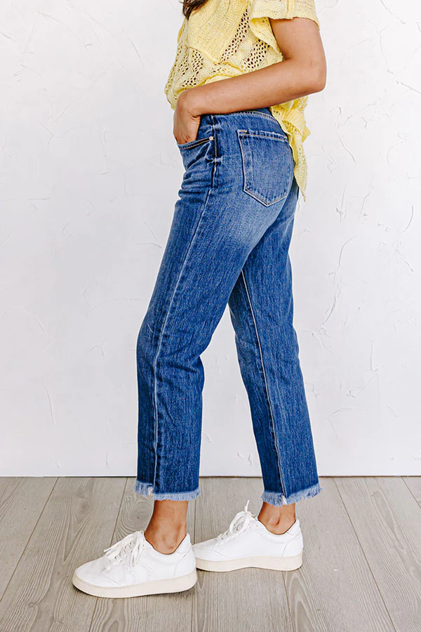 KanCan Olana High Waist Ankle Jean - Image 8