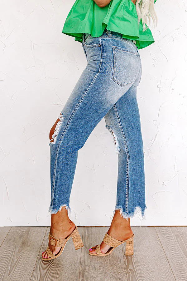 KanCan The Avianna High Waist Distressed Jean - Image 7