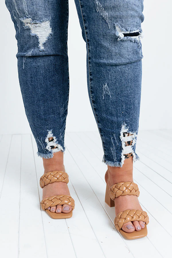 KanCan The Kanan High Waist Distressed Ankle Skinny Curves - Image 5