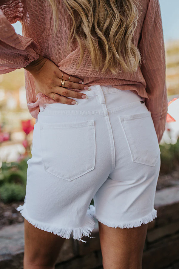 KanCan The Wilson High Waist Distressed Shorts - Image 5