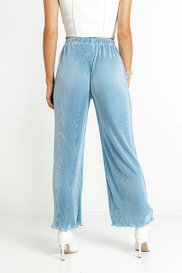 Keen On You Pleated High Waist Pants - Image 4