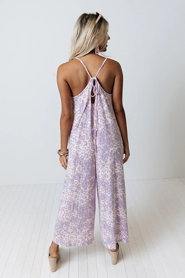 Kind And Casual Leopard Jumpsuit - Image 4