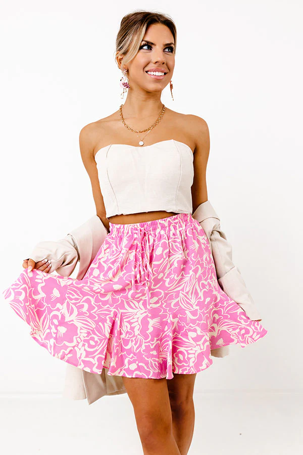 Laguna Luxe Skirt in Pink - Image 2