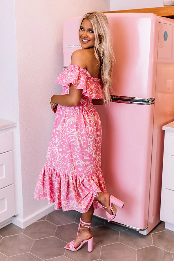 Laguna Luxe Smocked Midi - Image 7