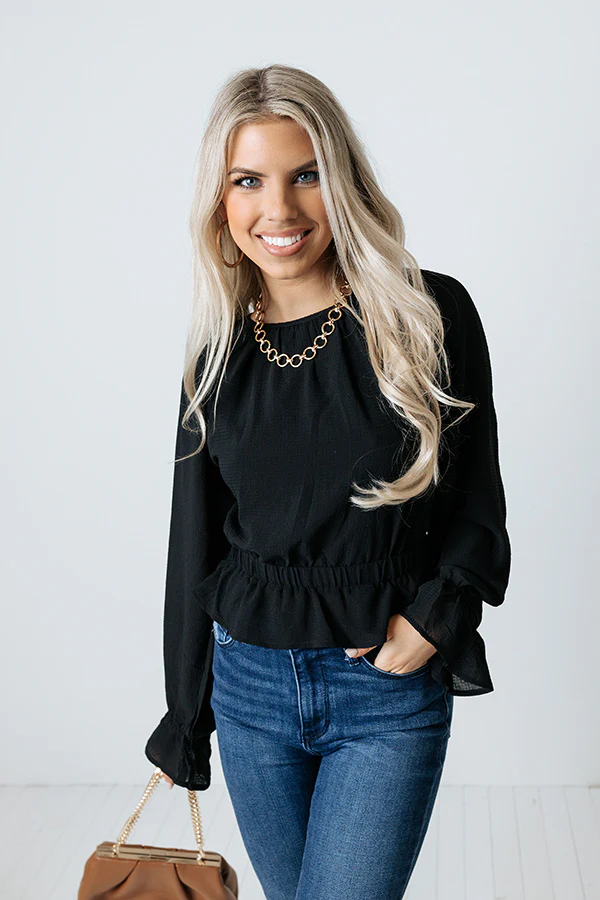 Living For Love Lace Up Top - Image 3