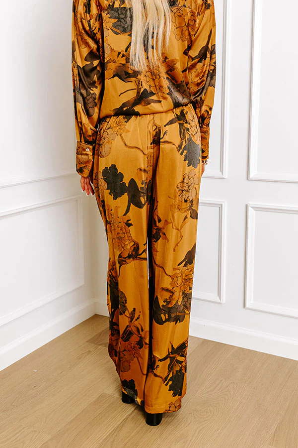 Look My Way High Waist Satin Pants - Image 4