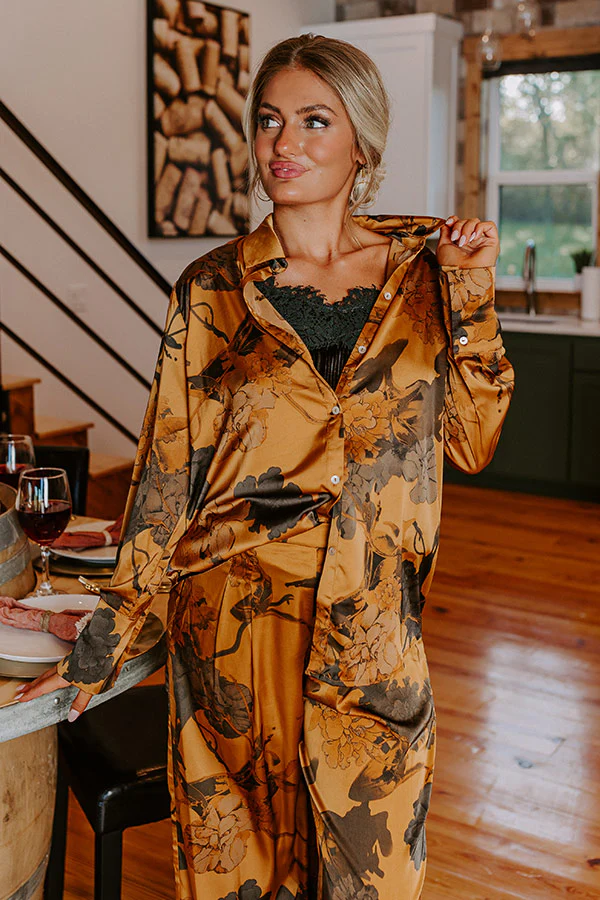 Look My Way Satin Top - Image 6