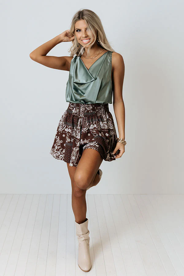 Lovett Paisley Shorts - Image 2