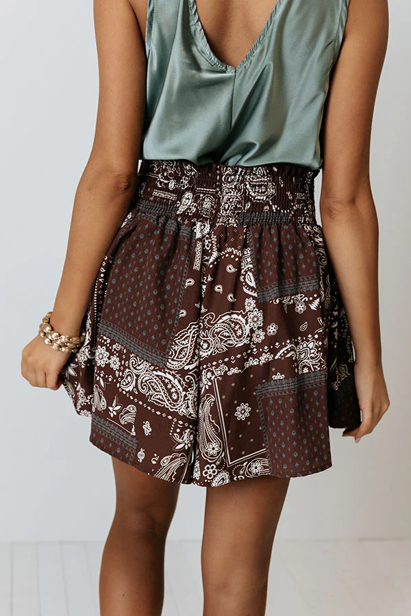 Lovett Paisley Shorts - Image 7