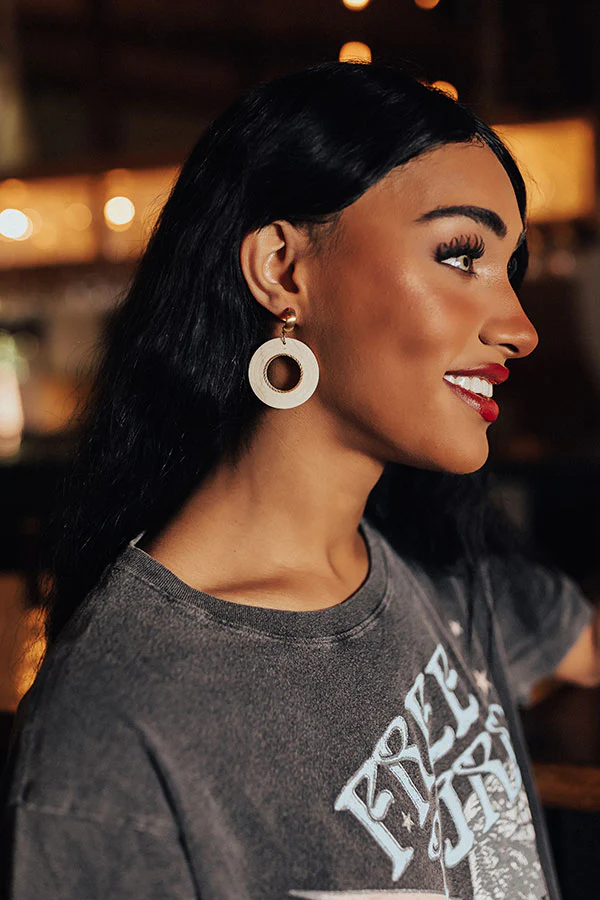 Made For Vacay Earrings In Ivory - Image 4