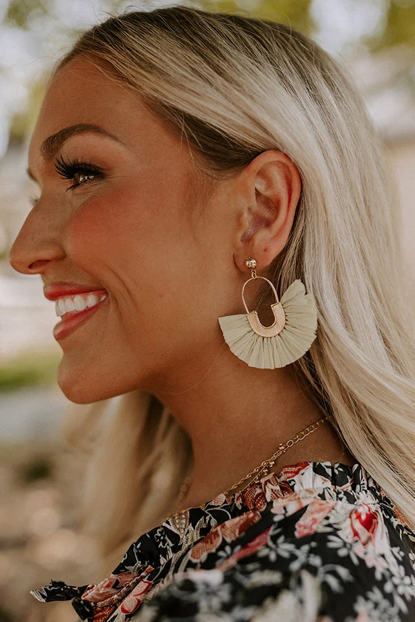 Made In The Shade Earrings In Mint - Image 3