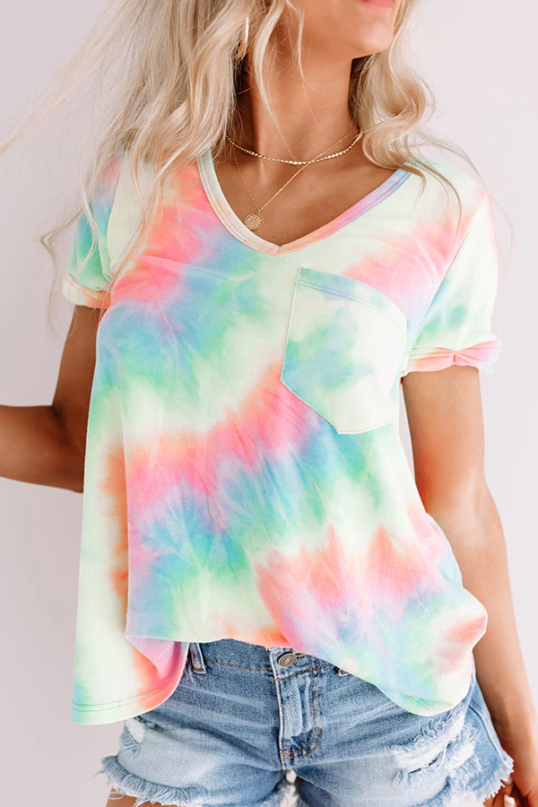 Mai Tai Time Tie Dye Tee - Image 2