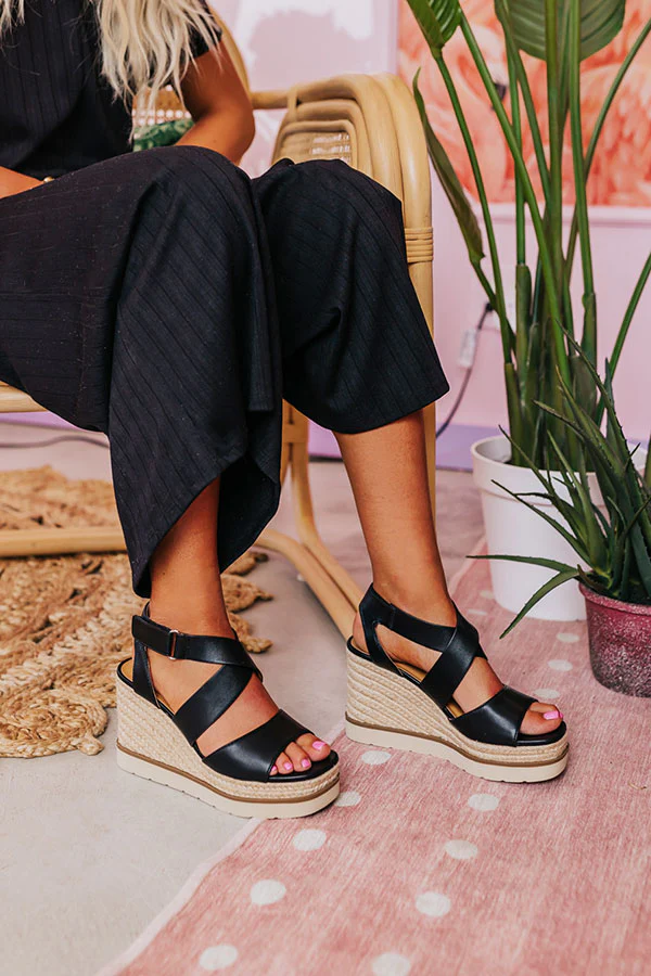 Maine Way Espadrille In Black - Image 4