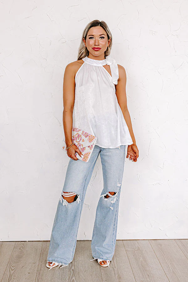 Make It Memorable Shift Top In White - Image 2