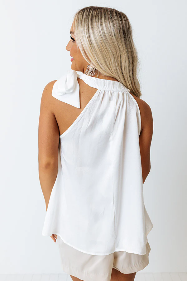 Make It Memorable Shift Top In White - Image 7